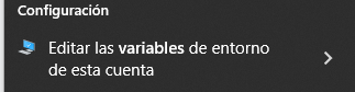 Opción do menú inicio