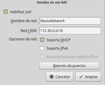 Redes NAT